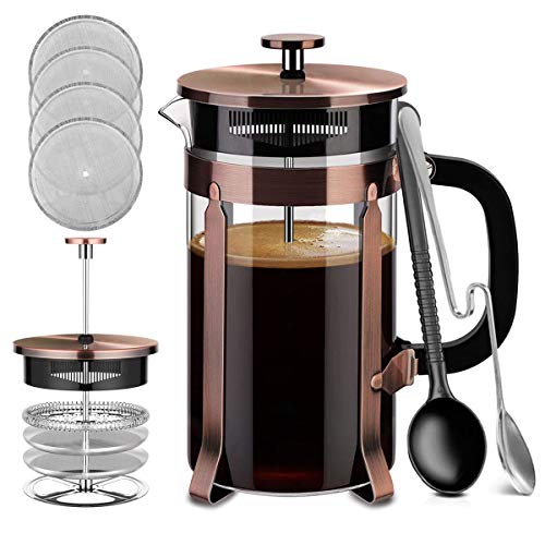 French Press, Premium 8 Cup 34-Ounce No Grounds Coffee Tea Maker. – Groupe  dE Mossì Stores